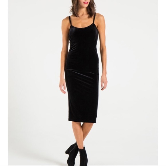 N:philanthropy black velvet dress - size SML - Picture 1 of 5